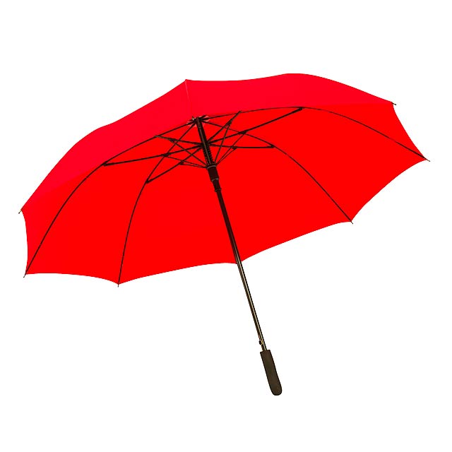 Automatický větrudodolný deštník   PASSAT - červená