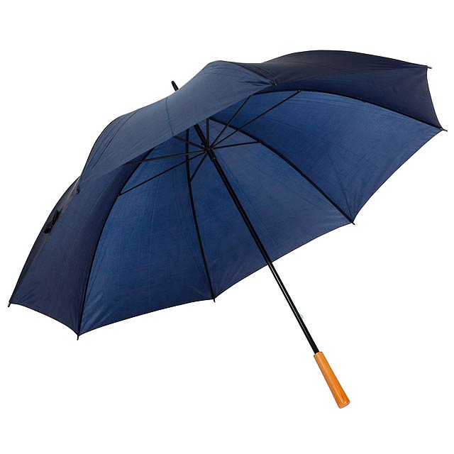 Golf umbrella RAINDROPS - blue