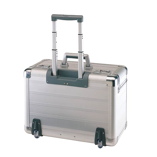 Aluminium pilot case OFFICE - silver