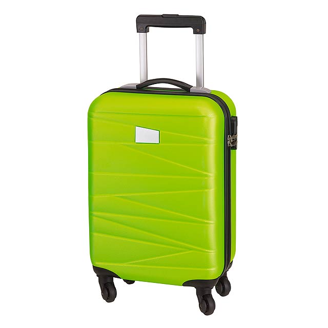 Cestovní taška na kolečkách PADUA - citrónová - limetková