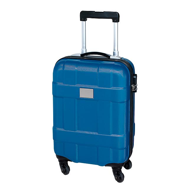 Trolley cabin suitcase MONZA - blue