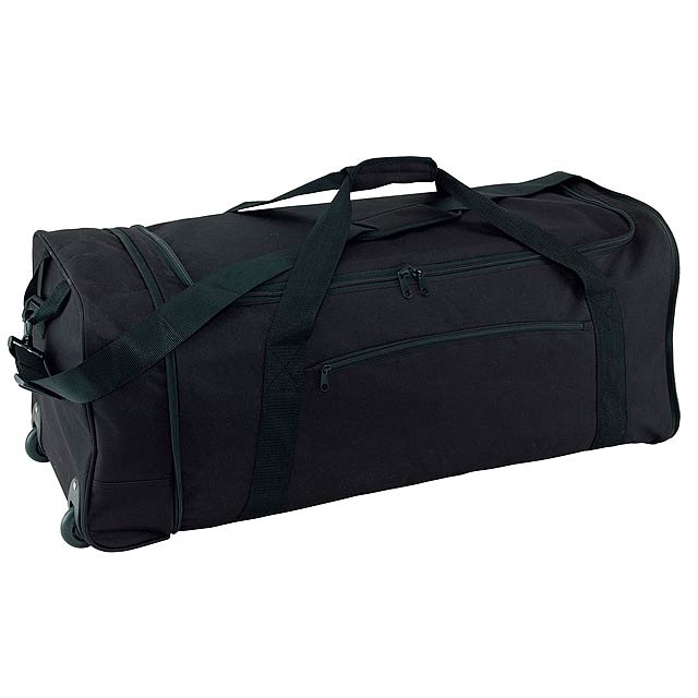 Roller bag HEX, foldable - black