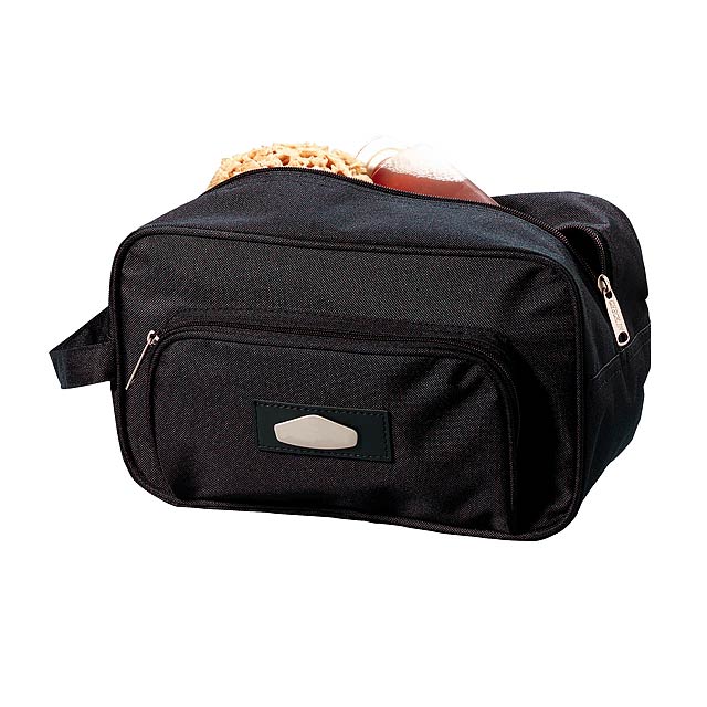 Toilet bag LASER PLUS - black