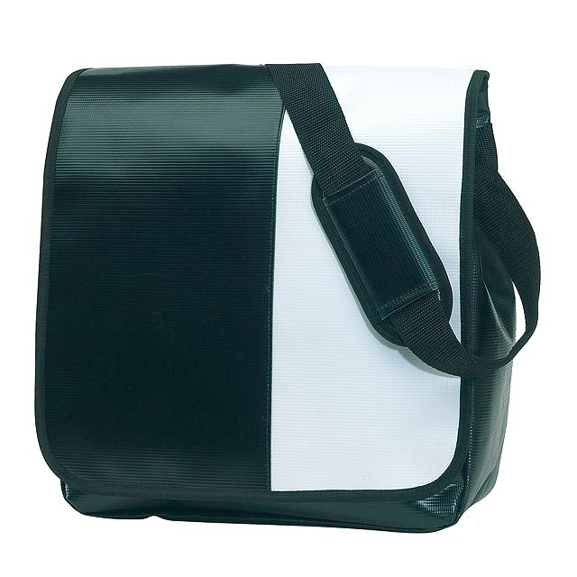 Shoulder bag ACTION - white/black