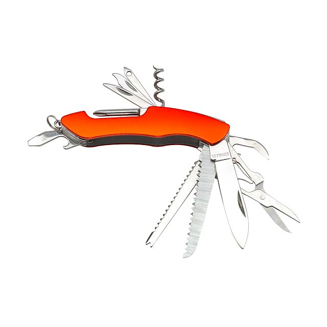 11 piece multifunctional tool ALL TOGETHER - orange