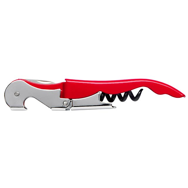 Waiter´s knife BEST SERVING - red