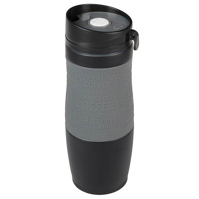 Double-walled flask GOLDEN DREAM - grey