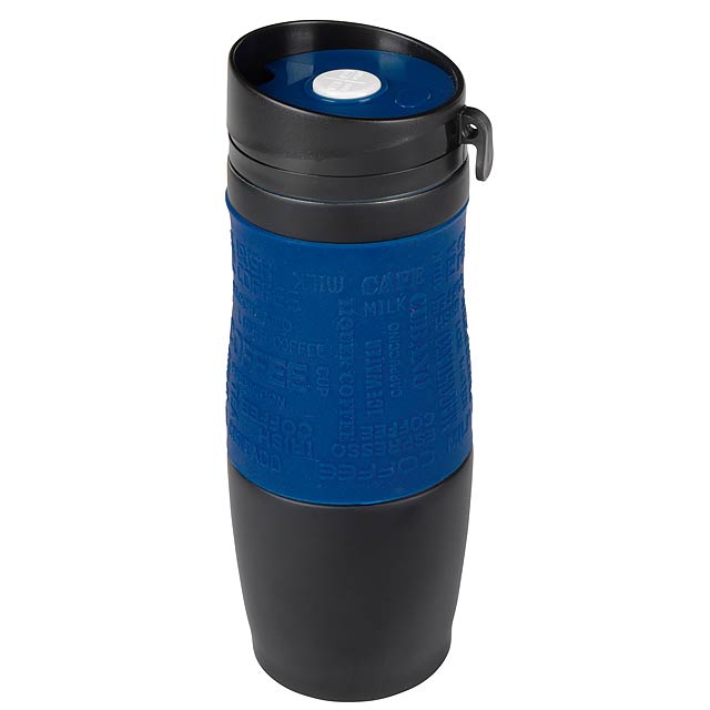 Double-walled flask GOLDEN DREAM - blue