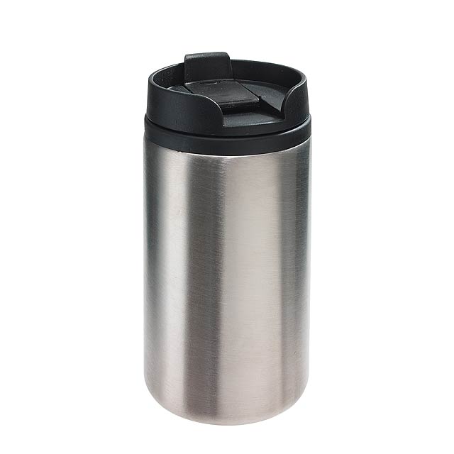 Travel mug TAKE FAST - silver