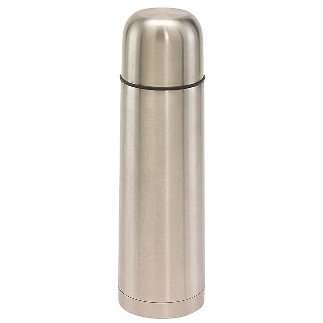 Double-walled flask WARM SOUL - silver