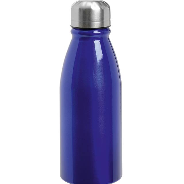 Aluminium bottle  Fancy  blue - blue