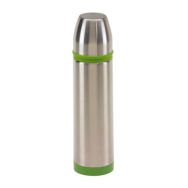 Stainless steel vacuum flask KEEP WARM - silver