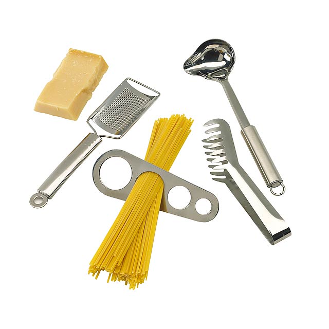 Spaghetti-Set AL DENTE - Silber