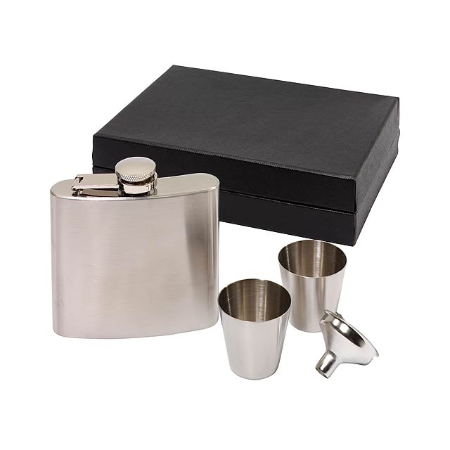 Hip flask COWBOY - silver