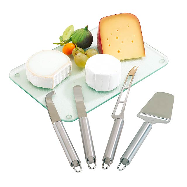 Käsemesserset CHEESE - Silber