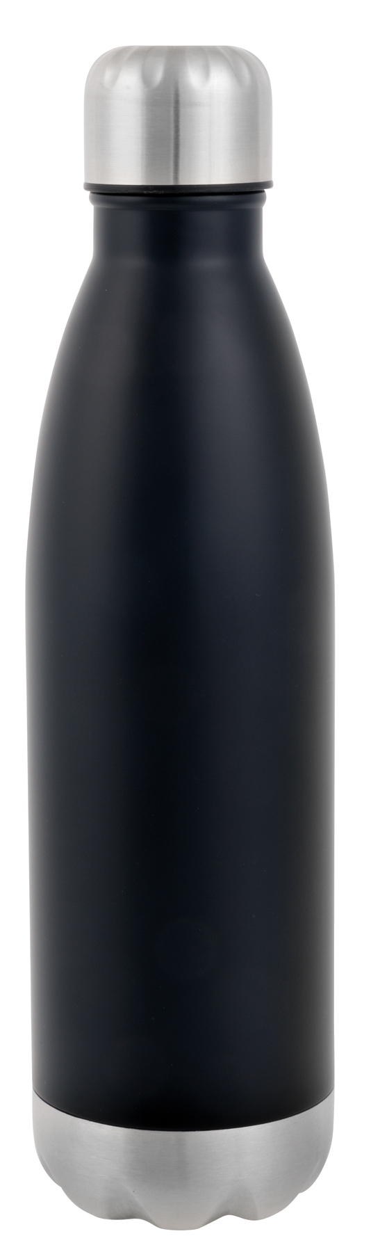 Double-walled vacuum bottle GOLDEN TASTE - black