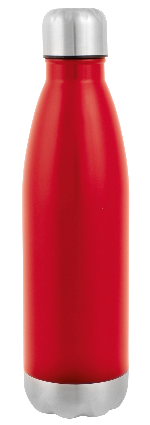 Double-walled vacuum bottle GOLDEN TASTE - red