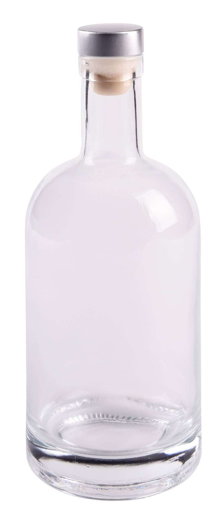 Glass drinking bottle PEARLY - transparent