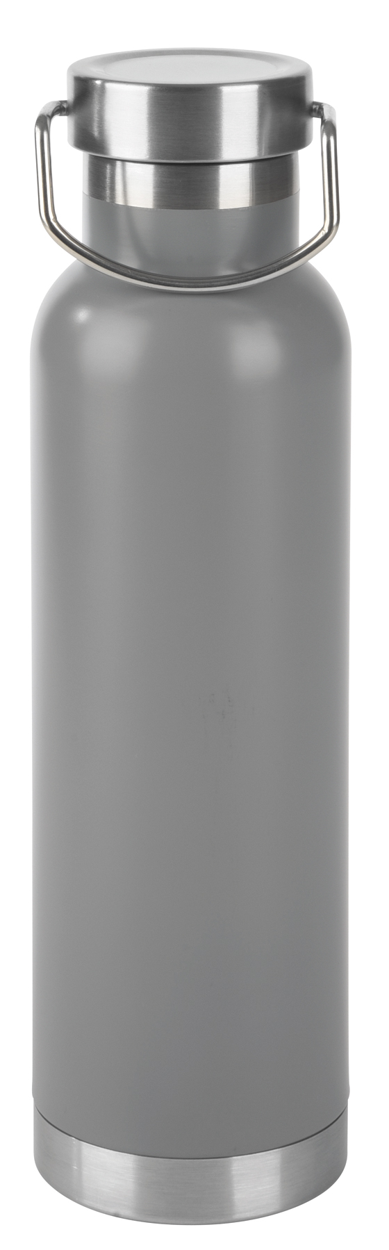 Vakuum-Isolierflasche MILITARY - Grau