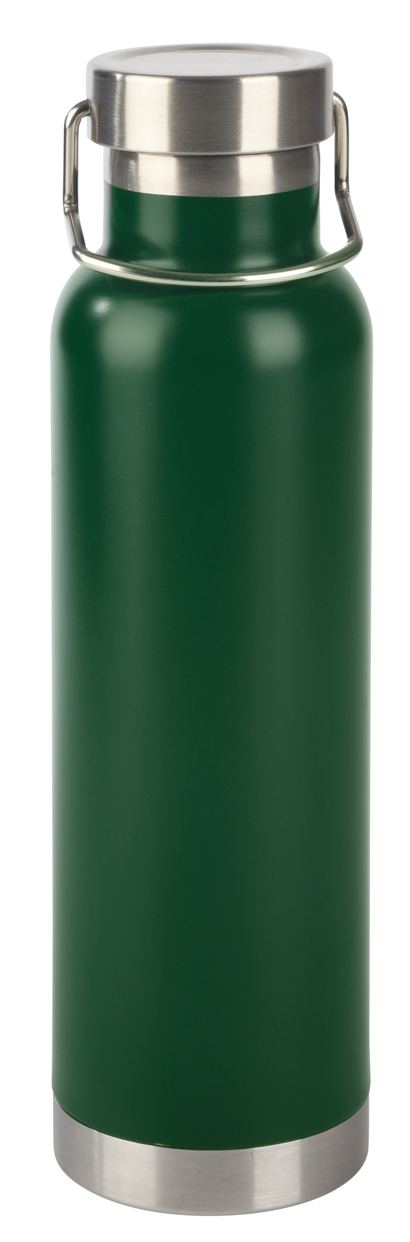 Vacuum insulated bottle MILITARY - green