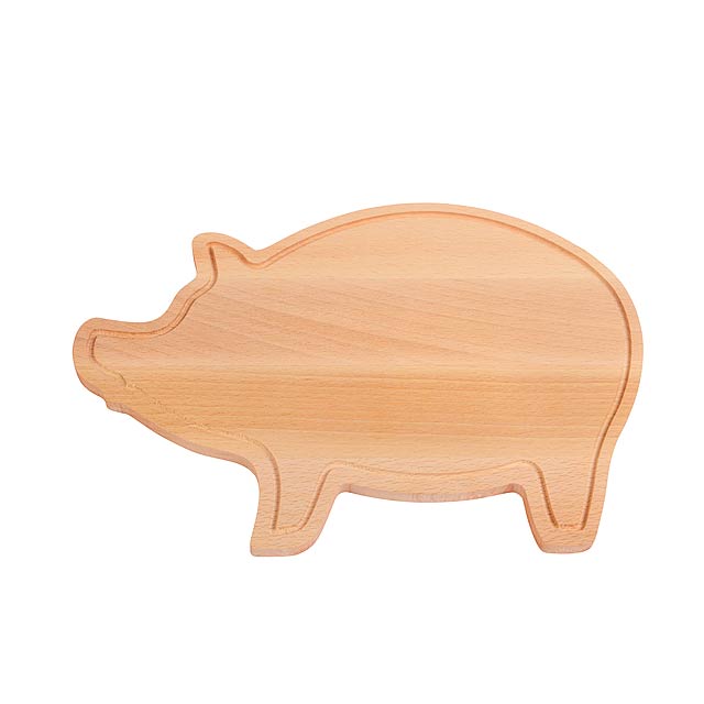 Schneidebrett WOODEN PIGGY - Holz