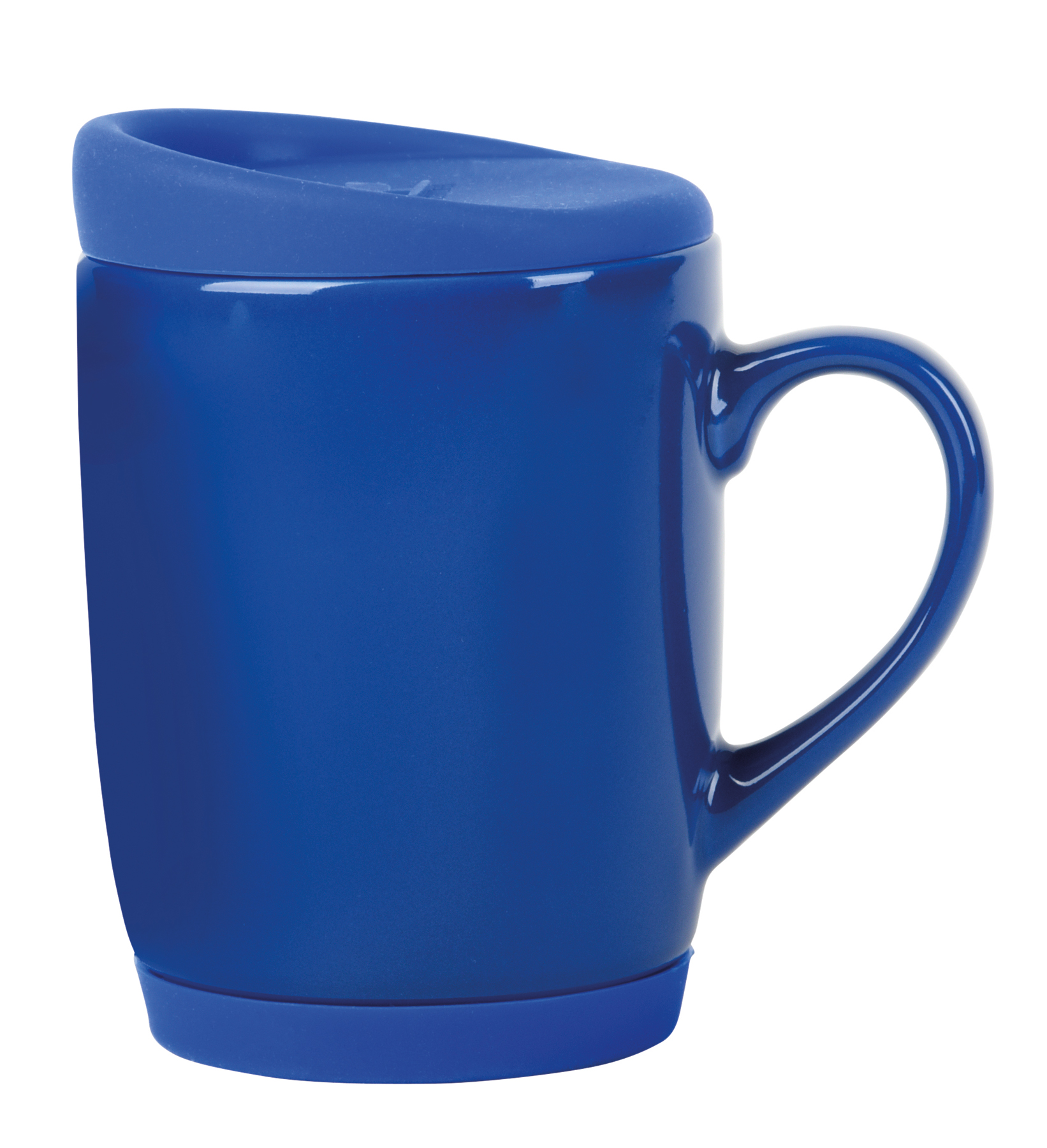 Ceramic mug EASY DAY - blue