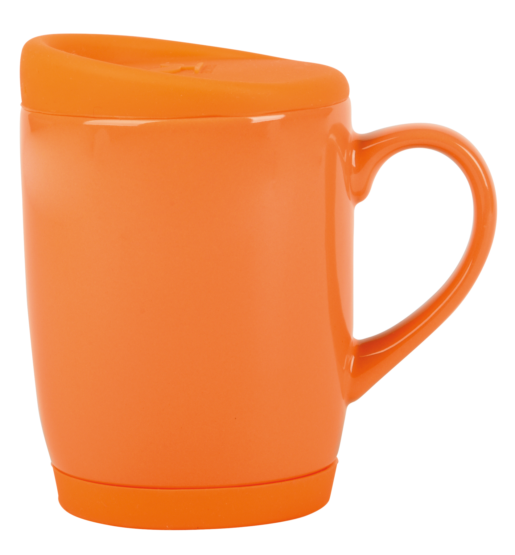 Ceramic mug EASY DAY - orange