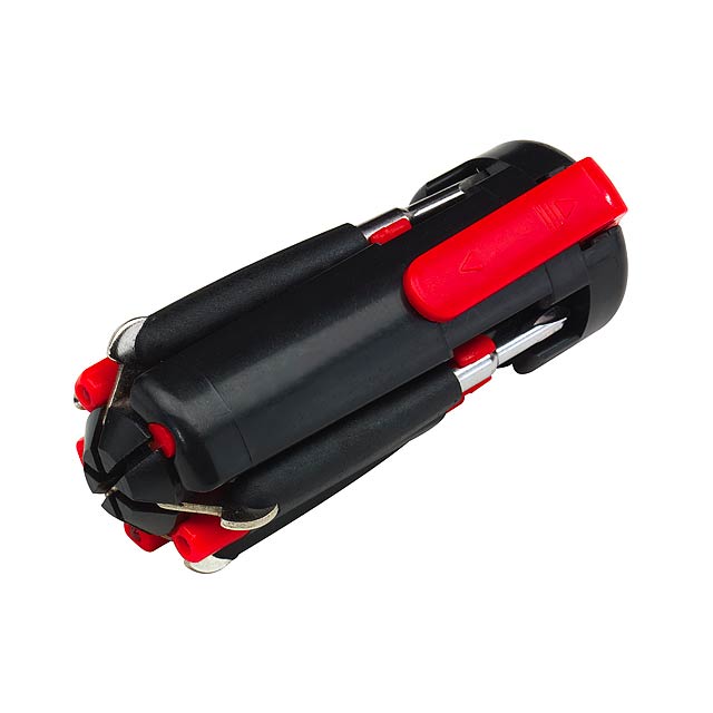 Schraubendreher-Set 6 IN 1 - Rot