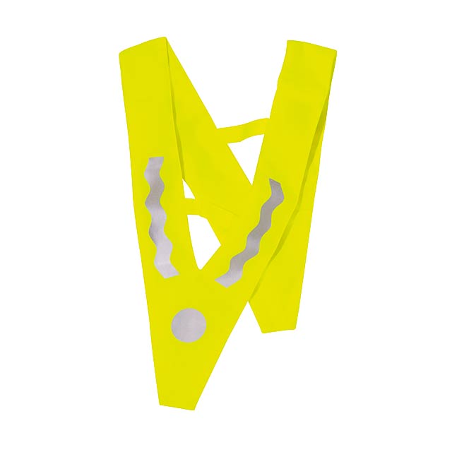 Childrens safety vest VICTORY - yellow