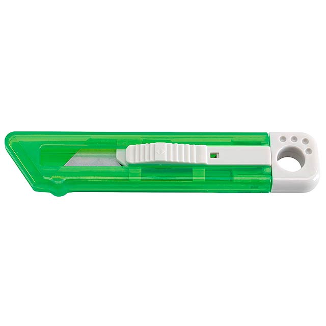 Cutter knife SLIDE IT - green