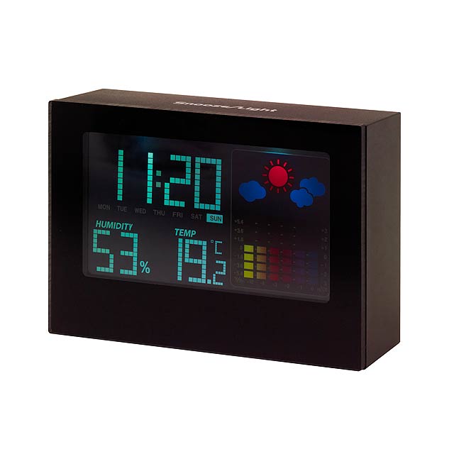 Alarm clock COLOUR - black