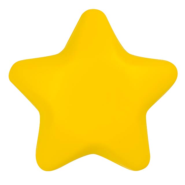 Antistresová hviezda STARLET - žltá