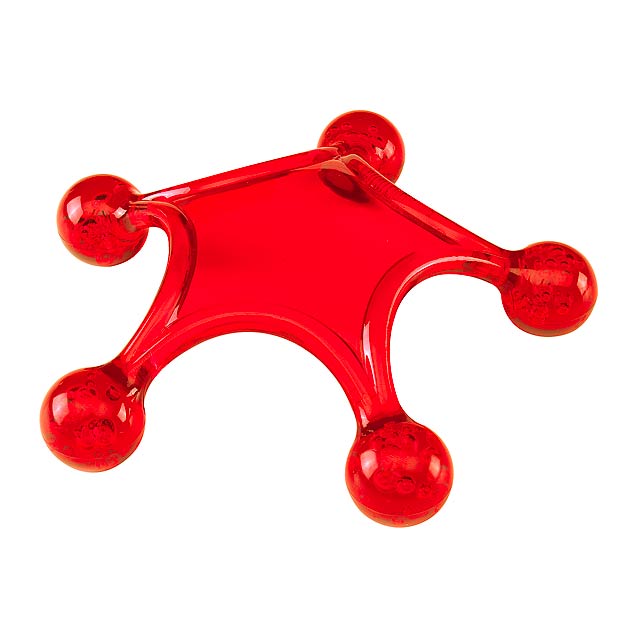 Massager STARFISH - red