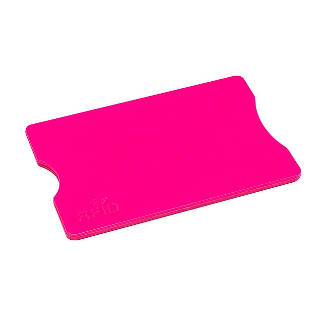 Credit card sleeve PROTECTOR - fuchsia