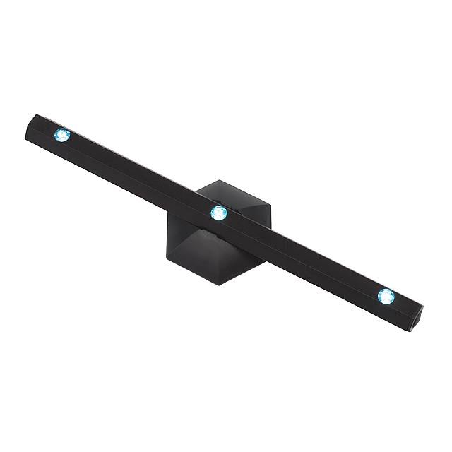 LED světlo HEXAGON - čierna