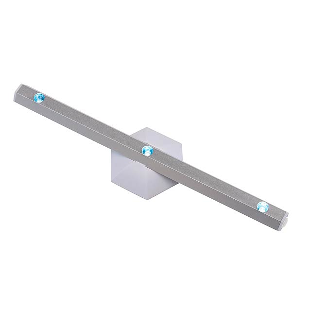 LED světlo HEXAGON - strieborná