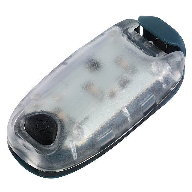 Blikací světlo FLASH CLIP - transparentná