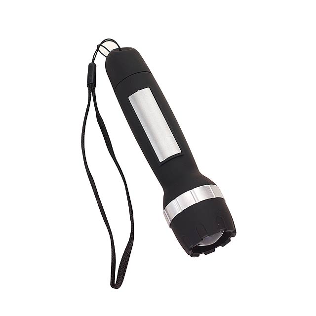 LED baterka CHARGE LIGHT - strieborná