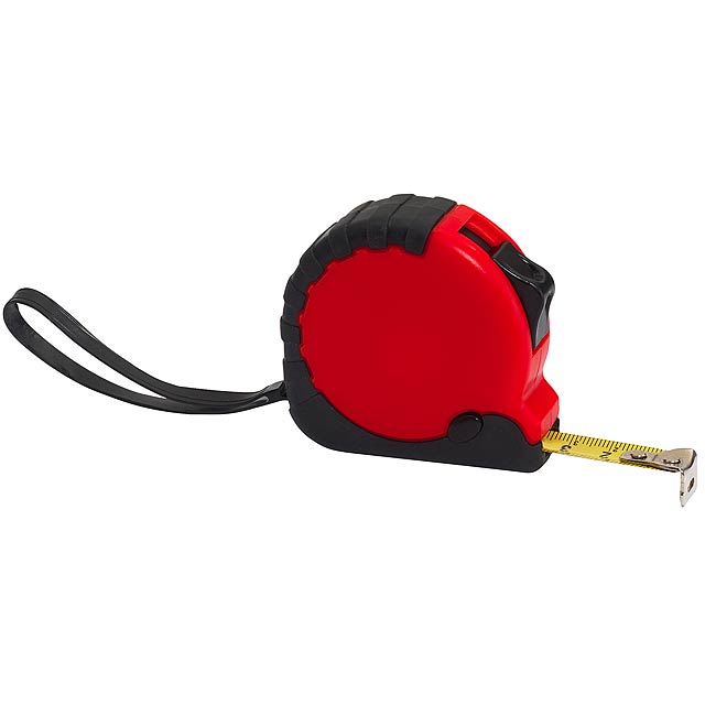 Measuring tape ELEMENTAL, 5 m - red