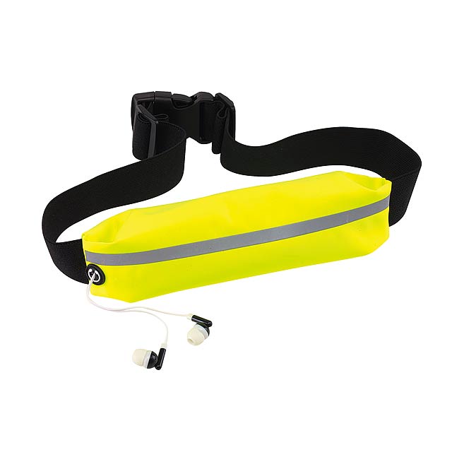 Belt pouch SEE ME - yellow