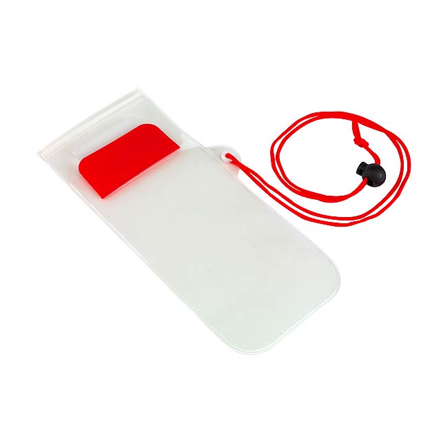 Telefonní pouzdro SMART SPLASH - červená