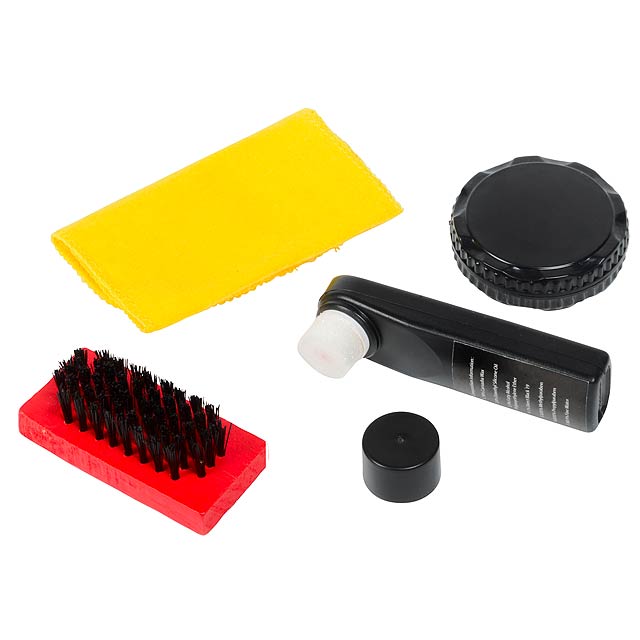 Shoe cleaning kit SMALL SHINE - yellow