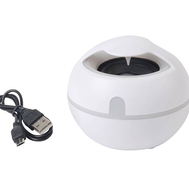 Wireless speaker SOUND EGG, white - Weiß 