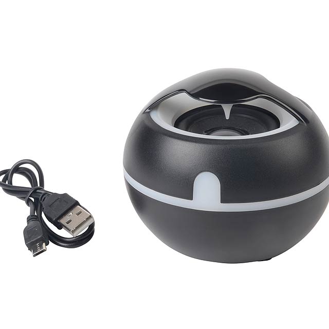 Wireless speaker SOUND EGG, black - schwarz