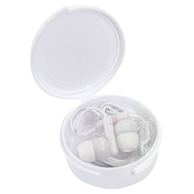 In-ear headphones MUSIC - white