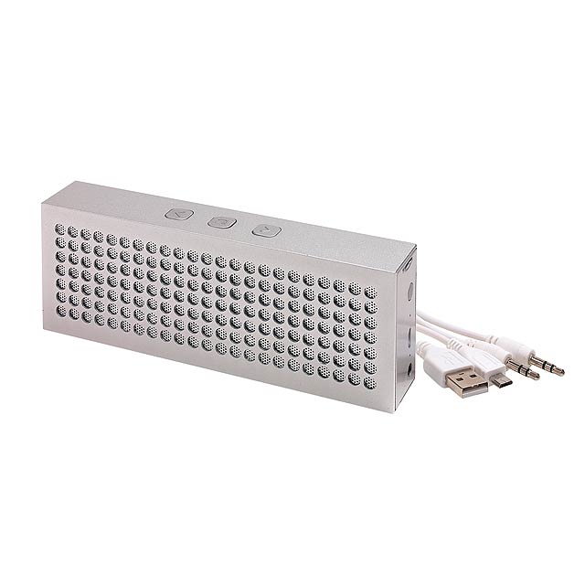 Bluetooth-Lautsprecher BRICK - Silber