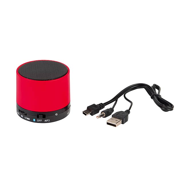Reproduktor Bluetooth NEW LIBERTY - červená
