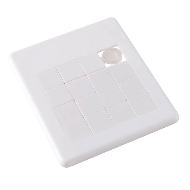 Handy squared shaped puzzle PASTIME - white
