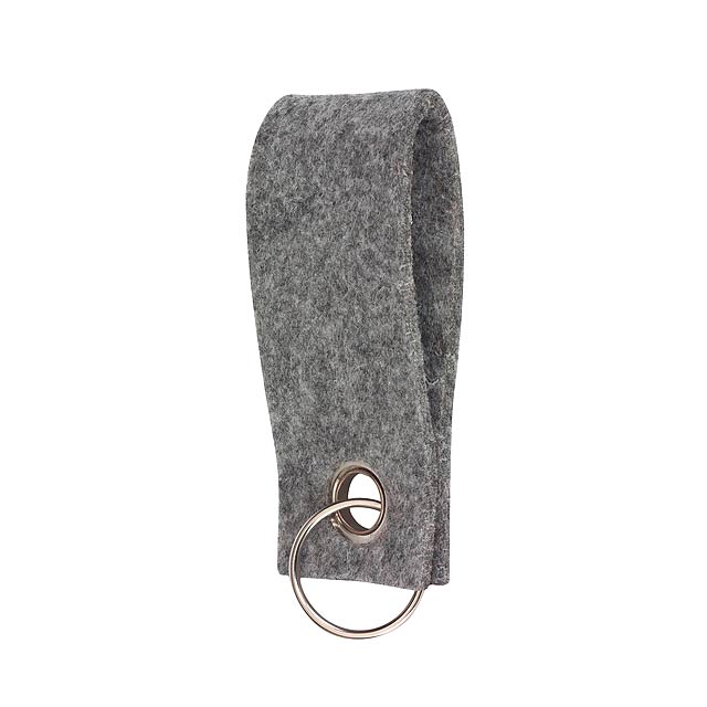 Key ring FELT - grey