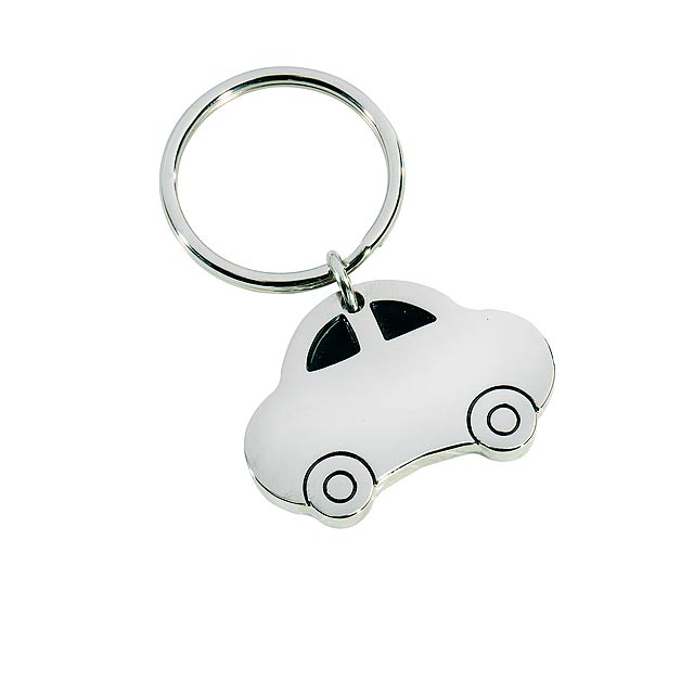 Metal key ring LIMOUSINE - silver